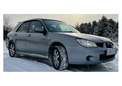 Угнали машину Subaru Impreza 2006 год, цвет серый