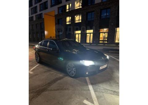 Асхаб хансолтанович, BMW 520i черного цвета, гос номера К972ТР95