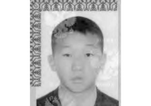 Пропал Тюлюш Лопсан-Чимит Айдынович 09.03.2004 года рождения