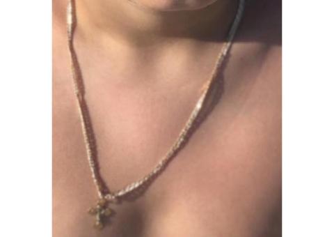 Студенникова Кристина Константиновна, золотая цепочка с крестиком